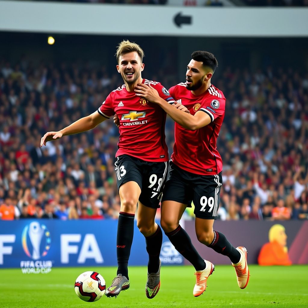 B体育体育课程-曼联锋线组合默契,世俱杯争冠实力凸显